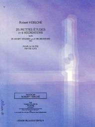 HERICHE - 25 Petites études 6 récréations - Flûte