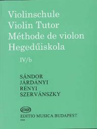 SANDOR - méthode de violon IV/b