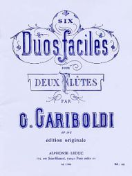 GARIBOLDI 6 duos faciles- 2 flutes