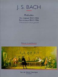 BACH préludes pour guitare