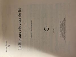 DEBUSSY la fille aux cheveux de lin