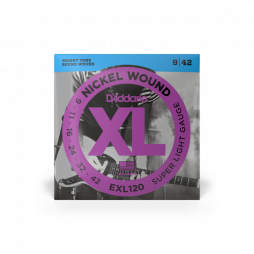 D'ADDARIO - Cordes électrique 9/42 - EXL 120