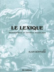 BONNARD - le lexique