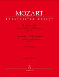 MOZART - Concerto pour 2 pianos et orchestre Mib M