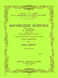 MERIOT - anthologie musicale à chanter vol 2