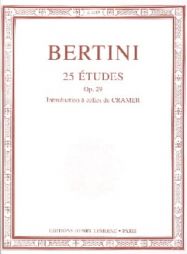 BERTINI 25 études op 29