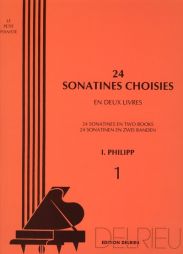 PHILIPP - 24 Sonatines choisies - Vol 1