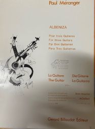 MERANGER Albeniza 3 guitares