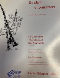 DESPORTES - En allant et plaisantant clarinette