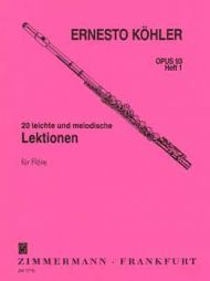 KOHLER FLUTE OPUS 93 vol 1