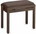 Banquette piano - Noyer foncé mat