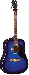EKO - Pack guitare Folk - Ranger 6 BLU