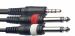 CABLE 2 Jacks / 1 mini jack stéréo (3m)