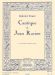 FAURE Cantique de Jean Racine