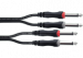 CORDIAL - Câble - 2X2 JACKS - 6 m