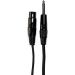 YELLOW CABLE -  XLR F /JACK M - 5 M