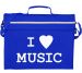 MAPAC - Cartable - I love music - Royal Blue