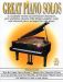 GREAT PIANO SOLOS - the white book