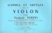 NERINI - Gammes et arpèges 2e Cahier - Violon