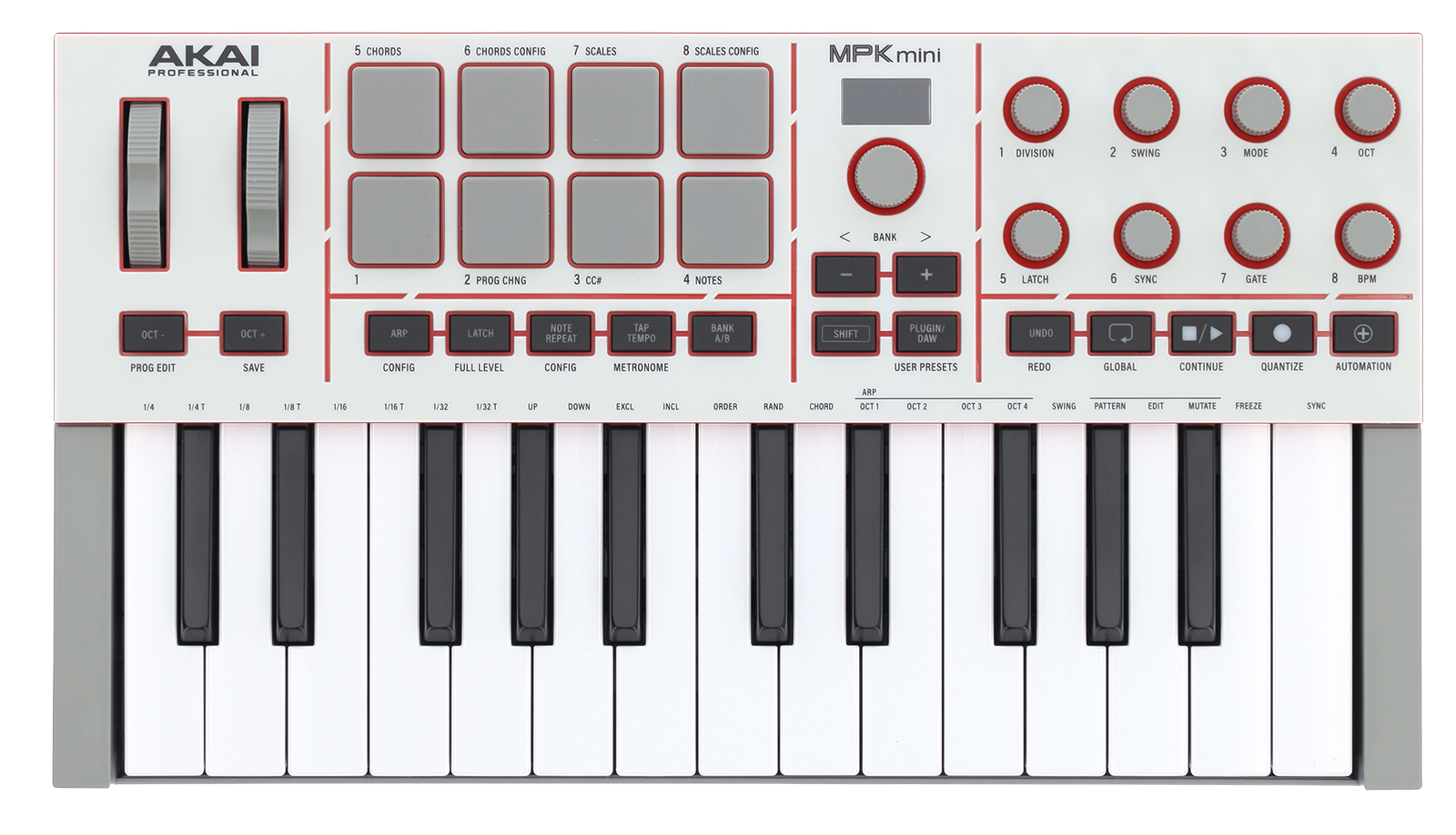 AKAI - Clavier maître - MPKMini4 W